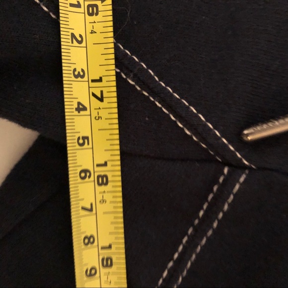 Hollister Crop Navy SO SOFT Long Sleeve XS - Picture 6 of 7